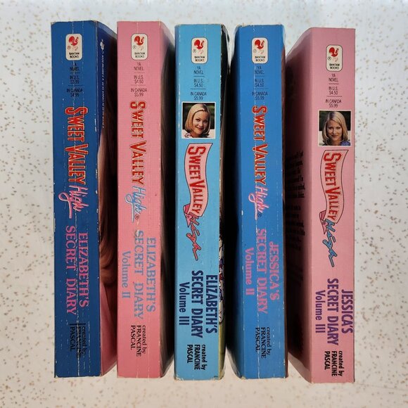 Vintage Sweet Valley High Secret Diary Set - Picture 5 of 6